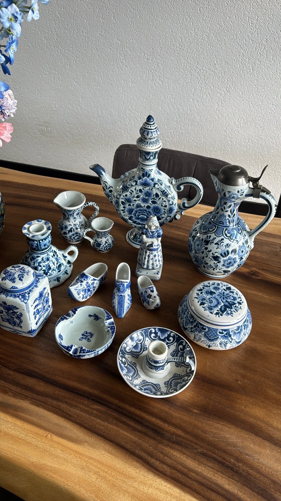 Grote collectie Delfts Blauw aardewerk, Ophalen