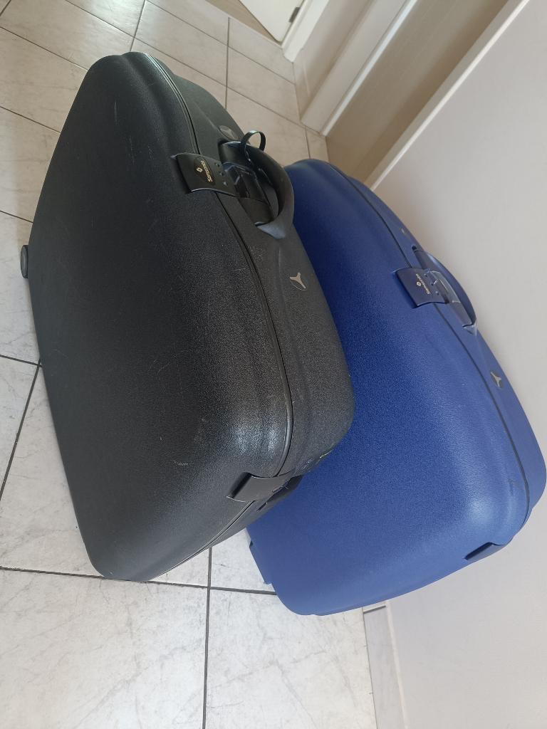 Valiezen set Samsonite, Hard kunststof, Minder dan 50 cm, Zo goed als nieuw, Ophalen