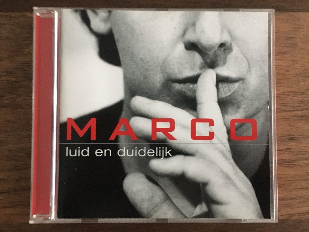 Cd Marco Borsato Luid En Duidelijk, Ophalen of Verzenden, Gebruikt, Pop, Album