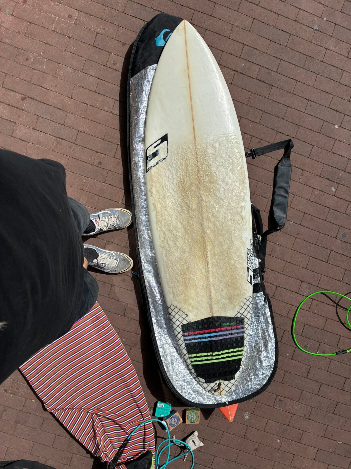 Surfboard 5’11 egg bullet shortboard very good  condition, Ophalen, Zo goed als nieuw, Shortboard