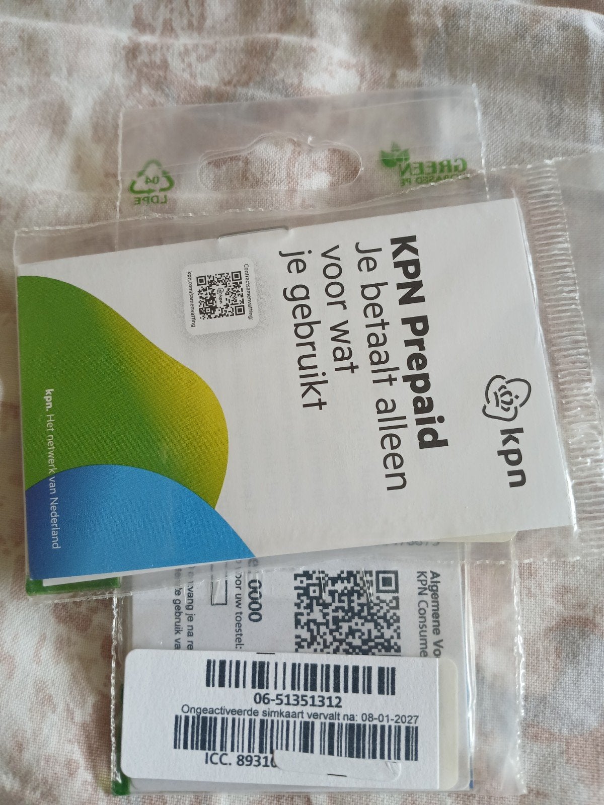 MOOI NUMMER 06-513-513-12, Ophalen of Verzenden, Nieuw, KPN, Simkaart