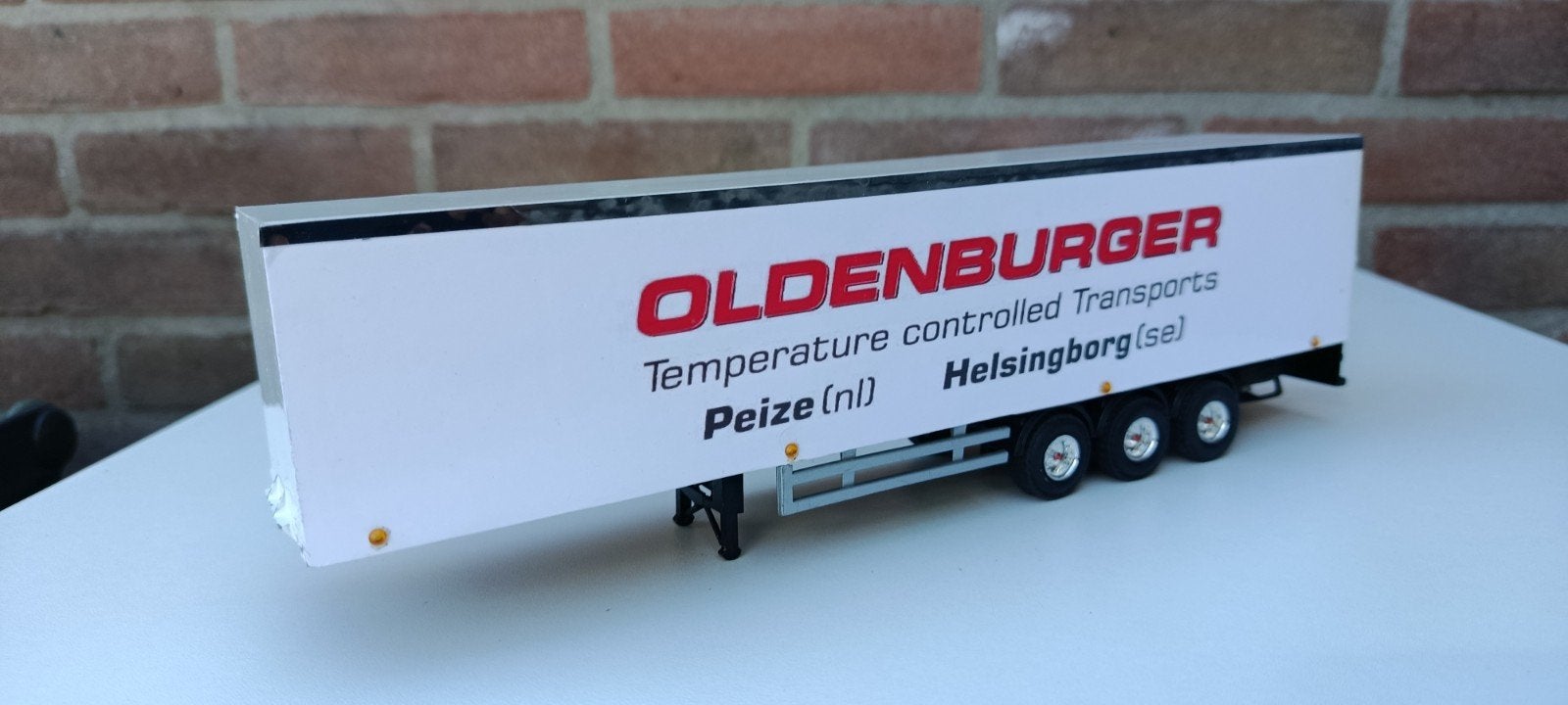 TRAILER OLDENBURGER zie omschrijving, Hobby en Vrije tijd, Ophalen of Verzenden, Zo goed als nieuw, Bus of Vrachtwagen, Tekno