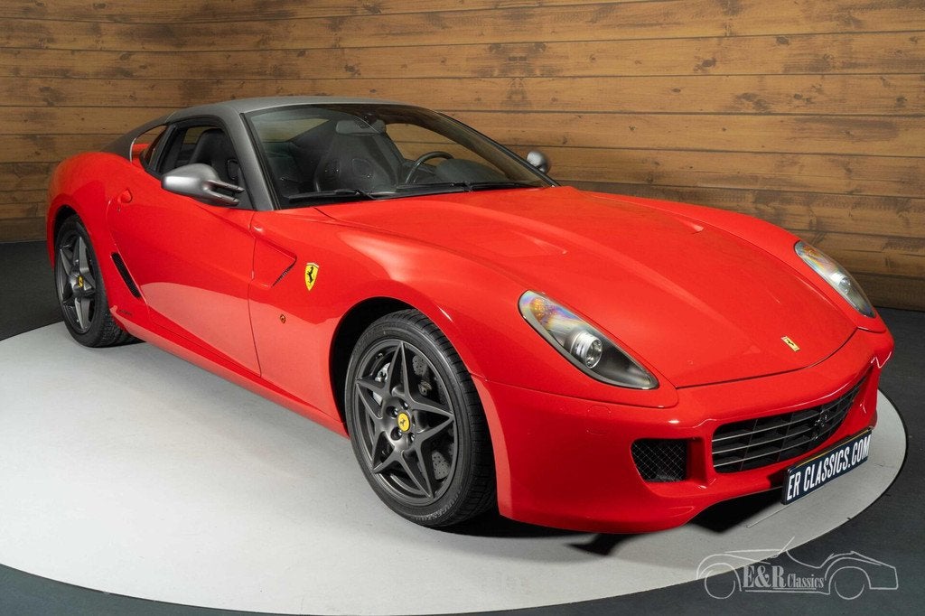 Ferrari 599 GTB Coupe | 2009, Auto's, Ferrari, Achterwielaandrijving, Gebruikt, Zwart, 12 cilinders