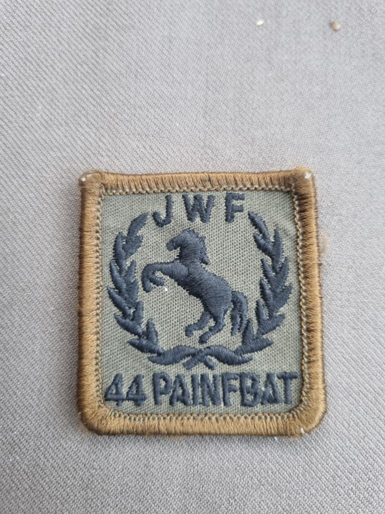 Borstpatch 44 Painfbat JWF nr 2, Verzamelen, Ophalen of Verzenden, Landmacht, Nederland, Embleem of Badge