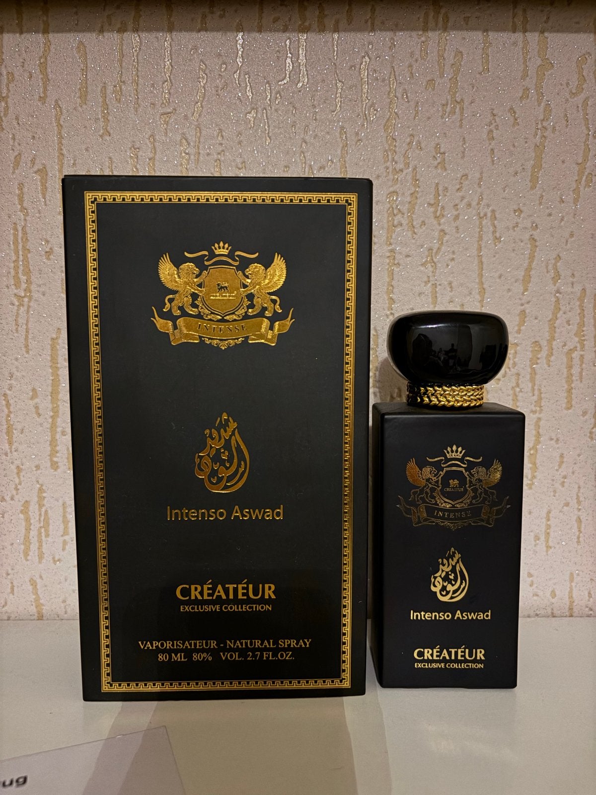 Intenso Aswad Créateur Exclusive Collection 80ml, Ophalen of Verzenden, Gebruikt