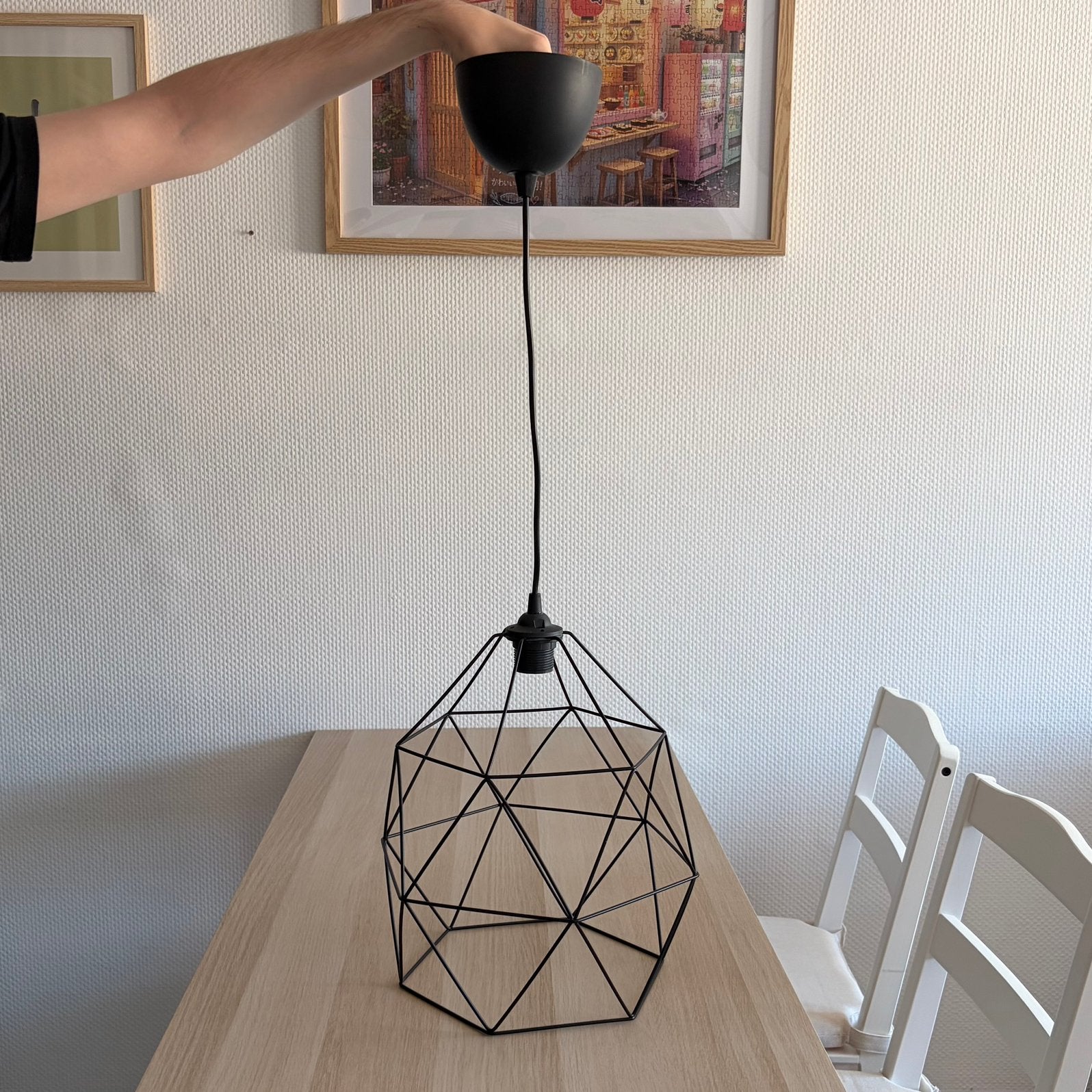 Ikea BRUNSTA / HAVSDJUP hanglamp, Ophalen, Zo goed als nieuw, E27 (groot)