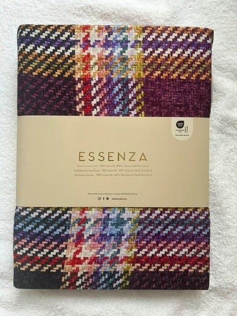 Essenza 200/200 Dekbedovertrek, Huis en Inrichting, Essenza, Dekbedovertrek, Katoen, Ophalen of Verzenden