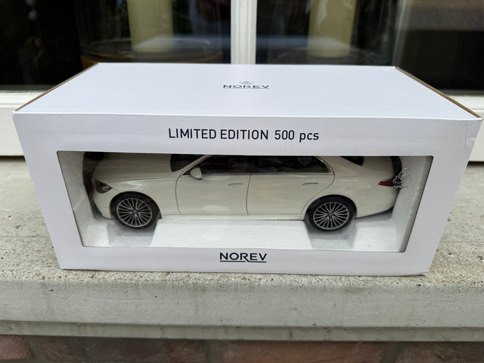 1:18 Mercedes W223 S-Klasse AMG-Line wit 2021 Norev 183801, Auto, Norev, 70-72 Av. de Bohlen, Vaulx-en-Velin, 69120, France, Norev