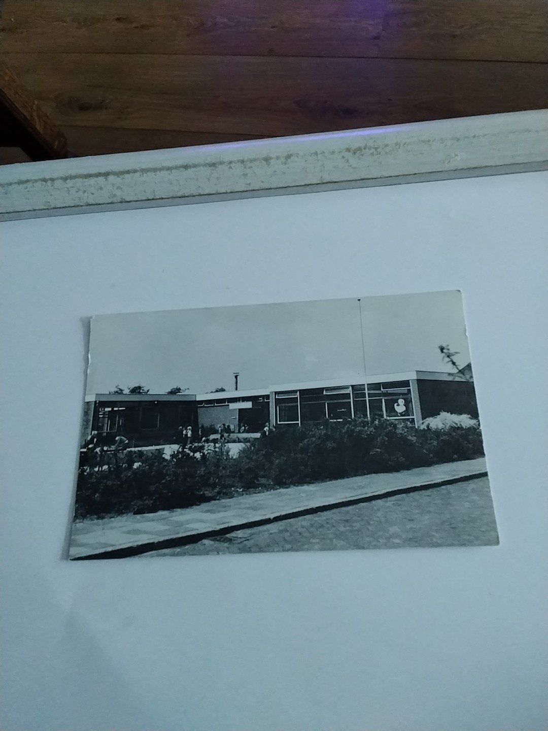 Oude ansichtkaart kleuterschool 'In de dop' De Krim, Ophalen of Verzenden, 1960 tot 1980, Ongelopen
