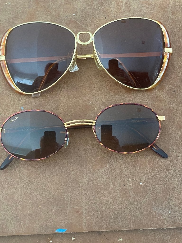 Gucci en Ray ban retro/vintage zonnebrillen, Sieraden, Tassen en Uiterlijk, Zonnebrillen en Brillen | Heren, Gebruikt, Zonnebril