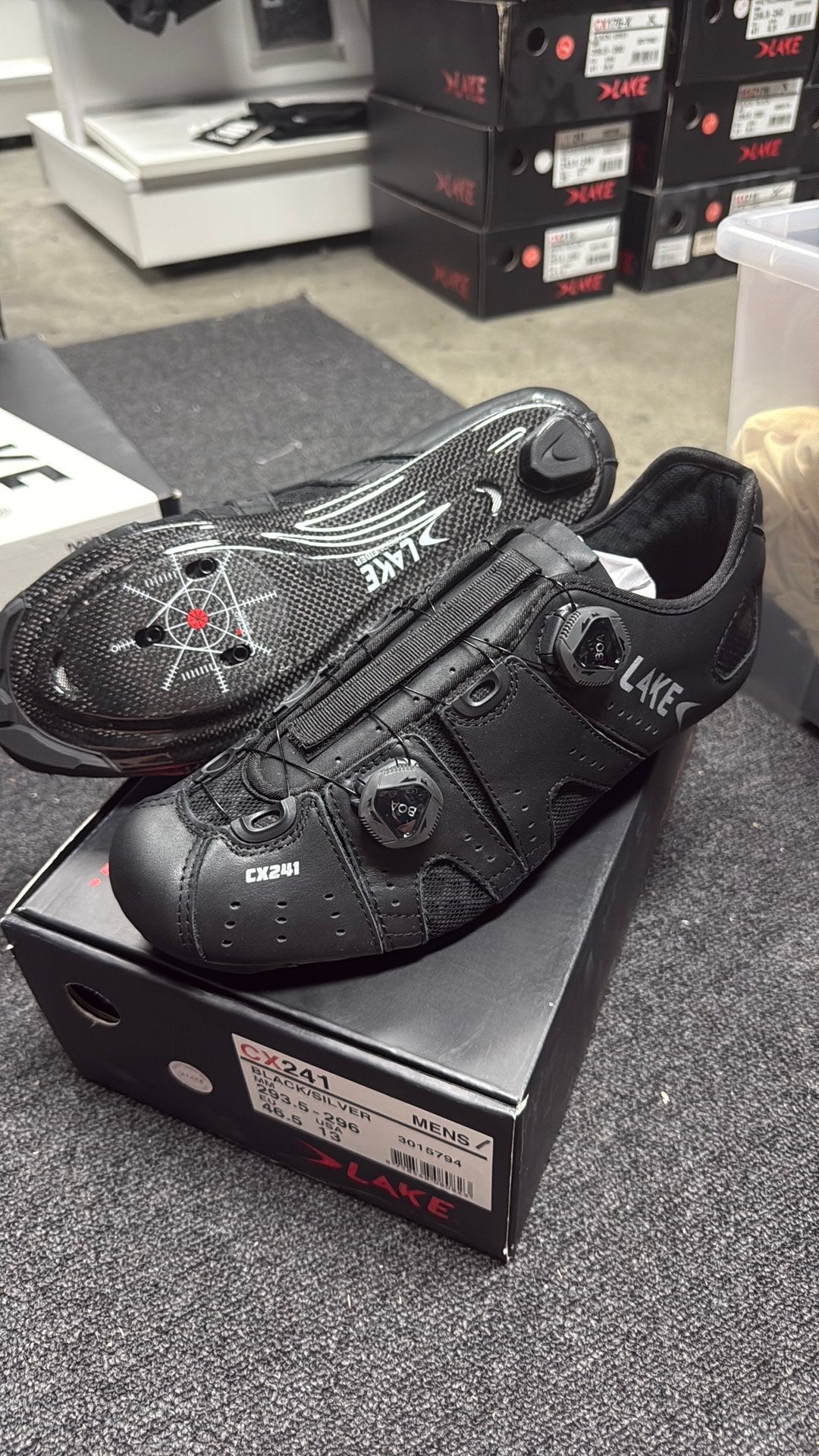 Lake CX241 wielerschoenen nieuw maat 46.5, J, Schoenen, Nieuw, Ophalen of Verzenden