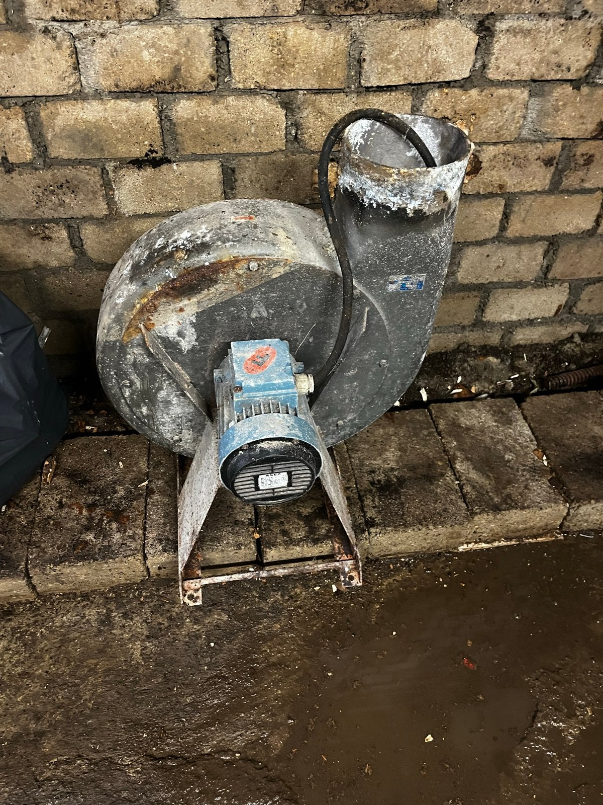 Industriële ventilator/afzuiger - Asea, Ophalen of Verzenden, Gebruikt, Ventilator en Afzuiger