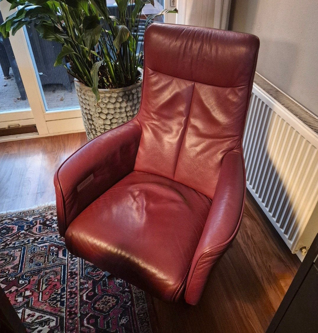 Prachtige relaxfauteuil van Twice, de Toekomst, Pro 082, Ophalen, Zo goed als nieuw, 75 tot 100 cm, 50 tot 75 cm