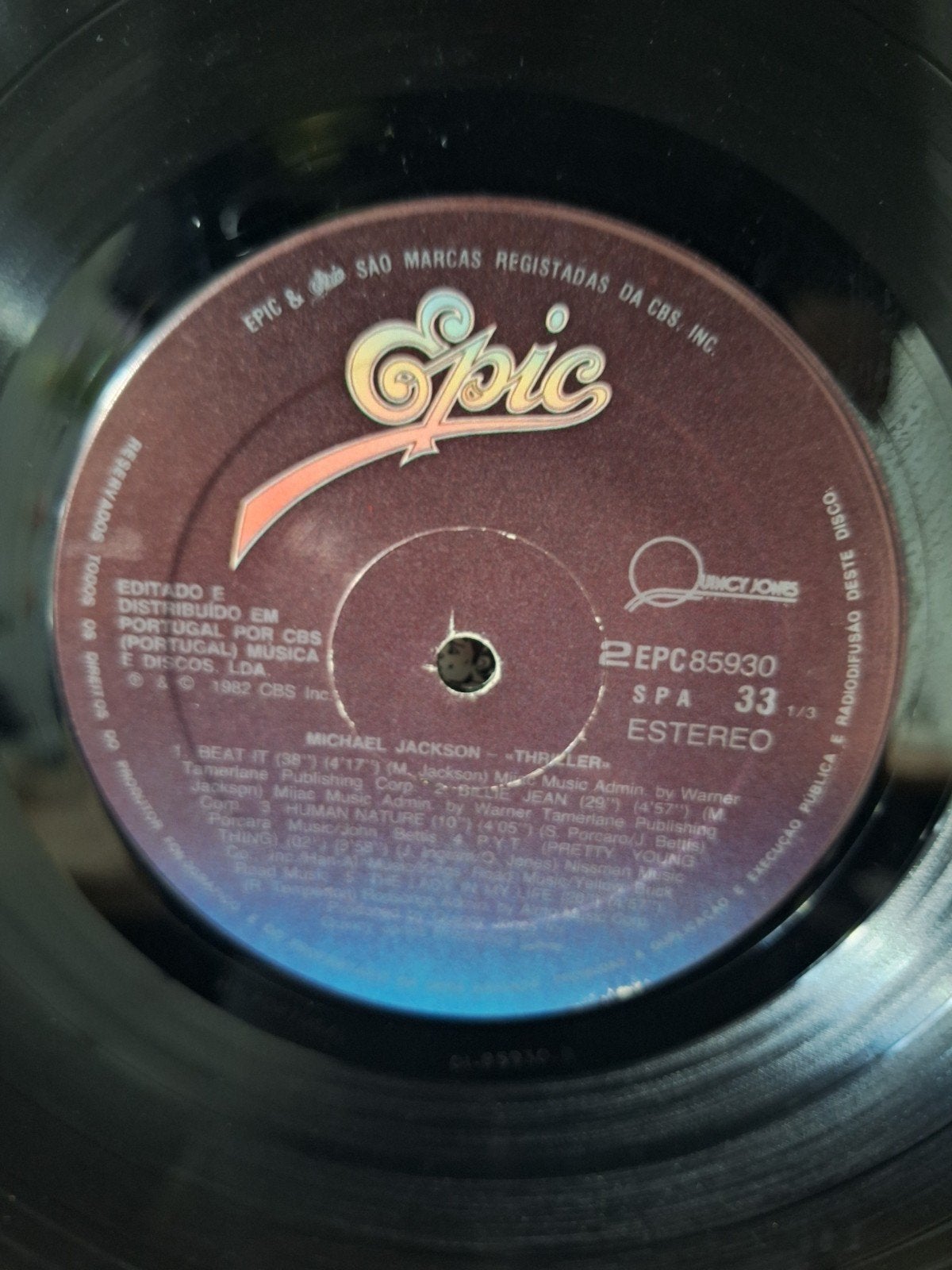 Foto 7 van Michael Jackson - Thriller LP (Originele persing 1982)