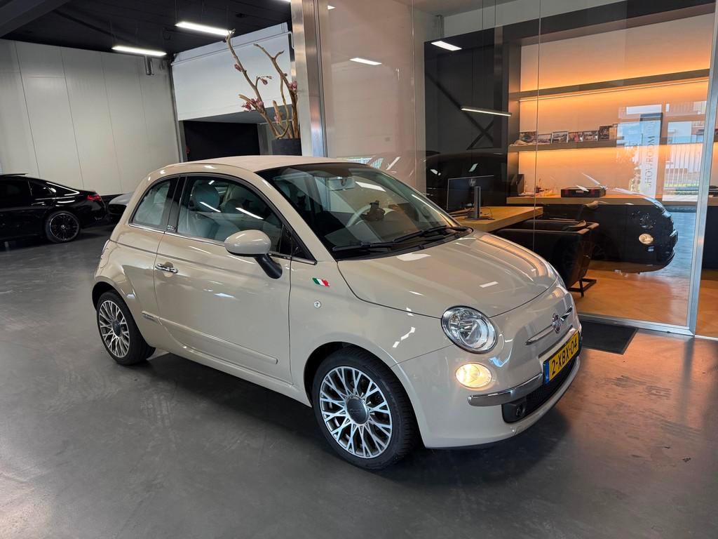 Fiat 500 C 0.9 TwinAir Turbo 500S Topstaat, Auto's, Gebruikt, Leder en Stof, Bedrijf, 26 km/l