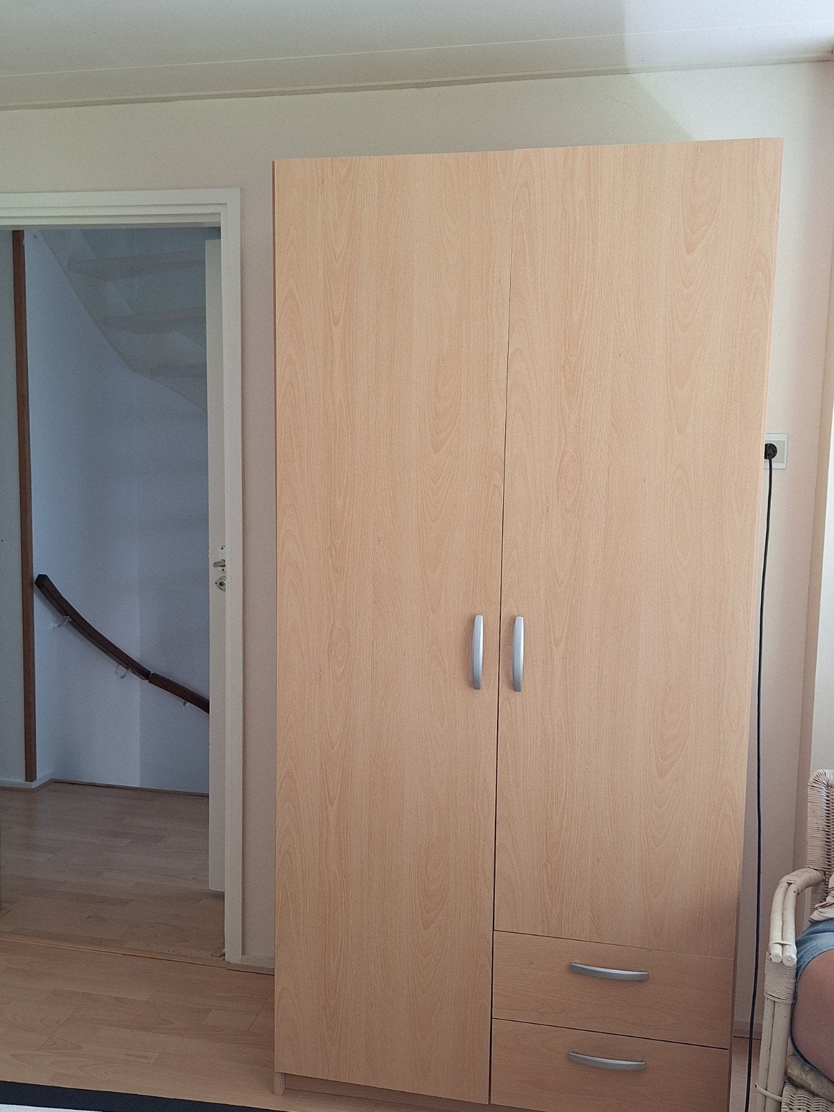 Kledingkast, Huis en Inrichting, Ophalen, Gebruikt, 50 tot 100 cm, 150 tot 200 cm