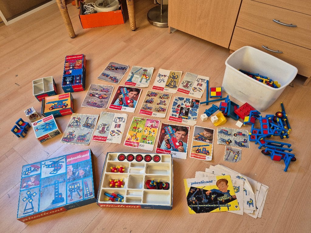 partij plasticant vintage, Ophalen of Verzenden, Gebruikt, Overige merken