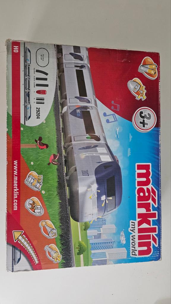 Märklín my world "Amerikaanse hogesnelheidstrein" 29204 H0, Hobby en Vrije tijd, Modeltreinen | H0, Wisselstroom, Ophalen of Verzenden