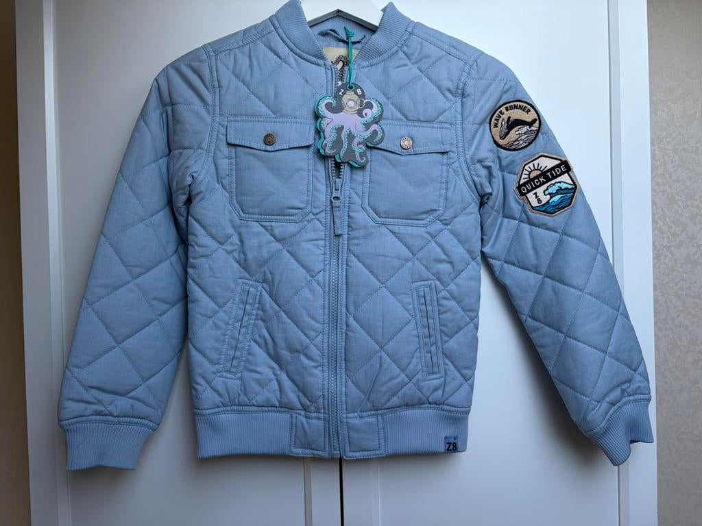 NIEUW! Z8 zomerjas jongens Roche jas blauw maat 128/134, Ophalen of Verzenden, Nieuw, Jongen, Jas