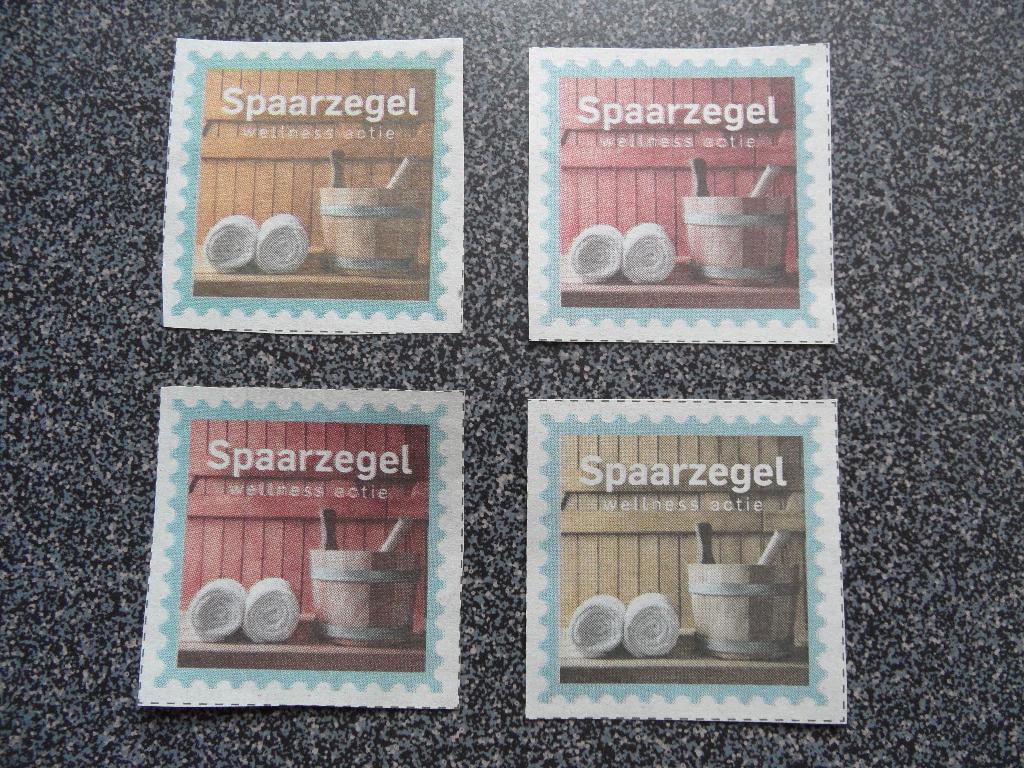 4 zegels voor sauna entree 1 persoon, Eén persoon, Kortingsbon, Spa of Sauna