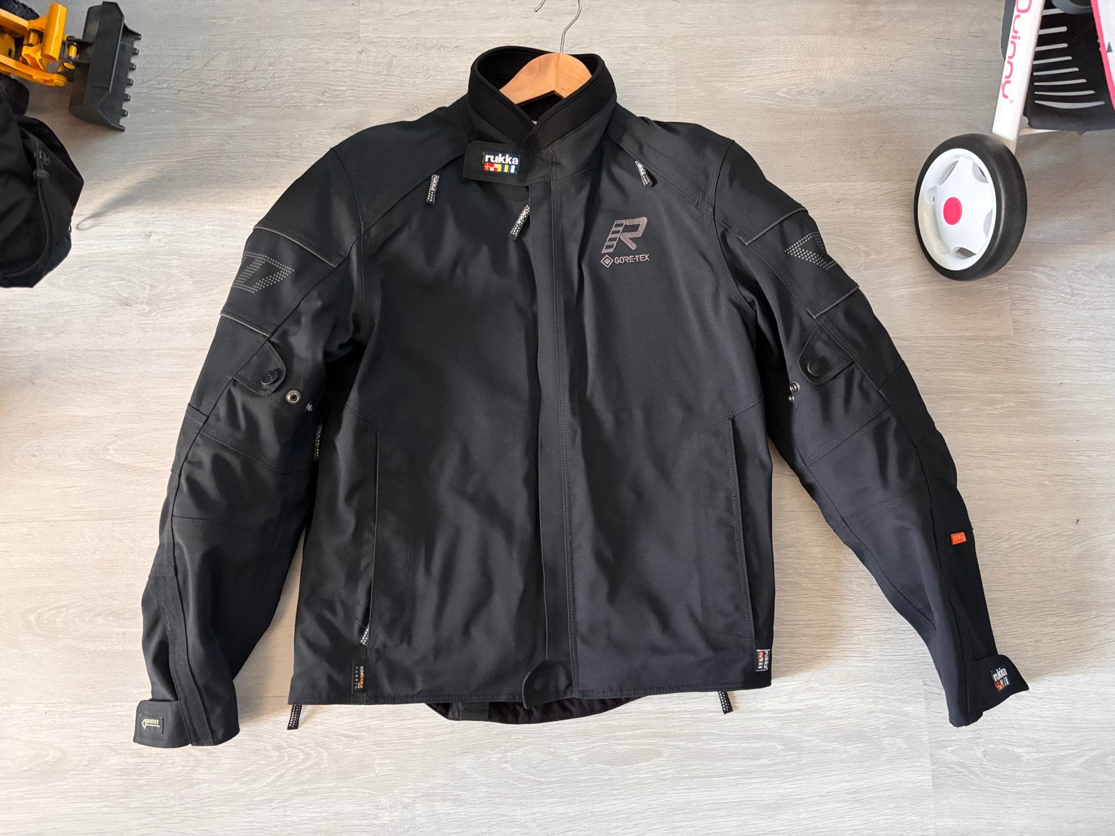 Rukka R-Ex Goretex motorpak (maat 52), Motoren, Ophalen of Verzenden, Tweedehands, Heren, Combipak