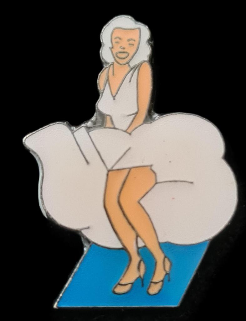 Marilyn Monroe pin 6, Verzenden, Nieuw, Figuurtje, Speldje of Pin
