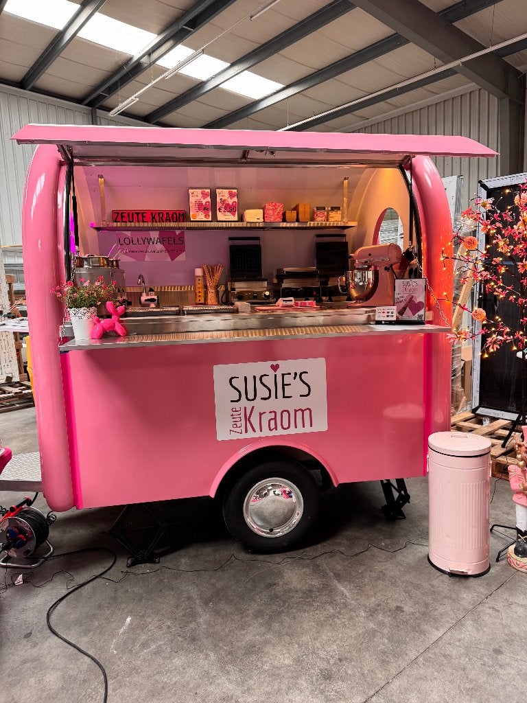 Foodtrailer / Foodtruck Compleet concept, Ophalen