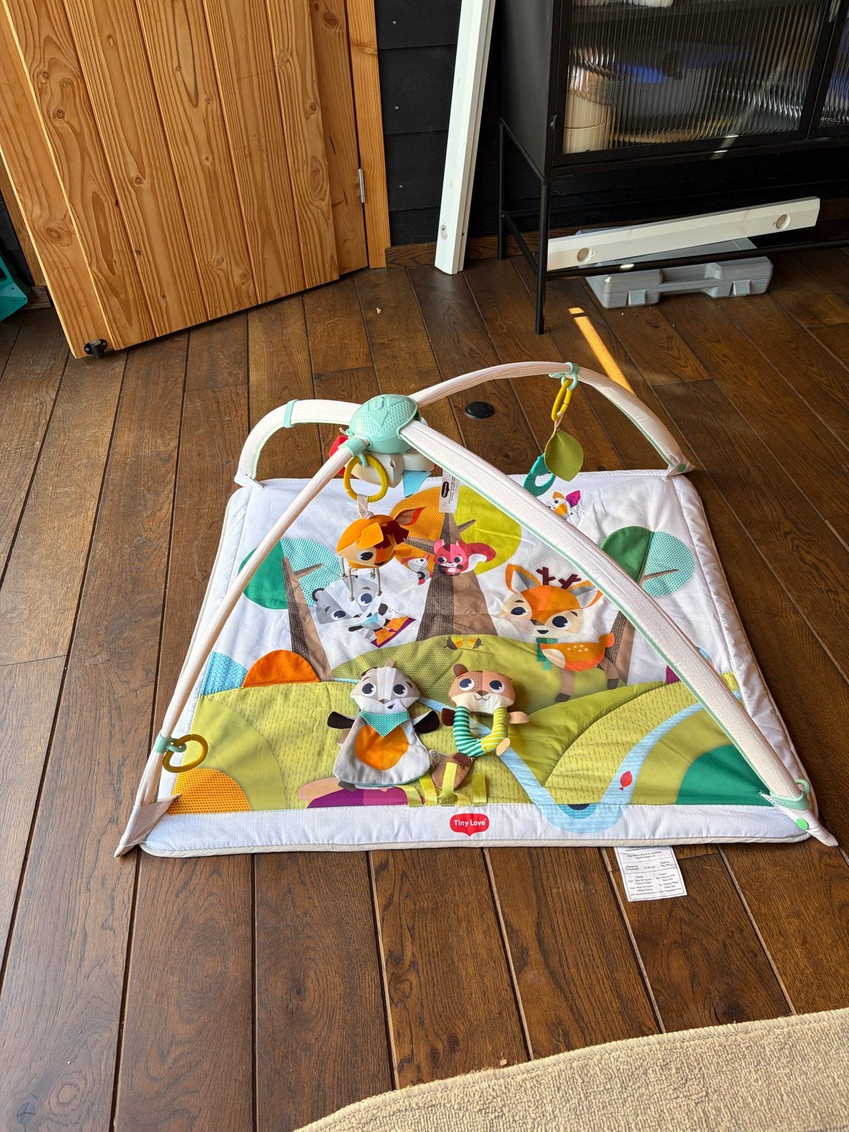 Tiny Love Speelkleed met Babygym en Rammelaars, Ophalen, Gebruikt, Speelkleed, Met geluid