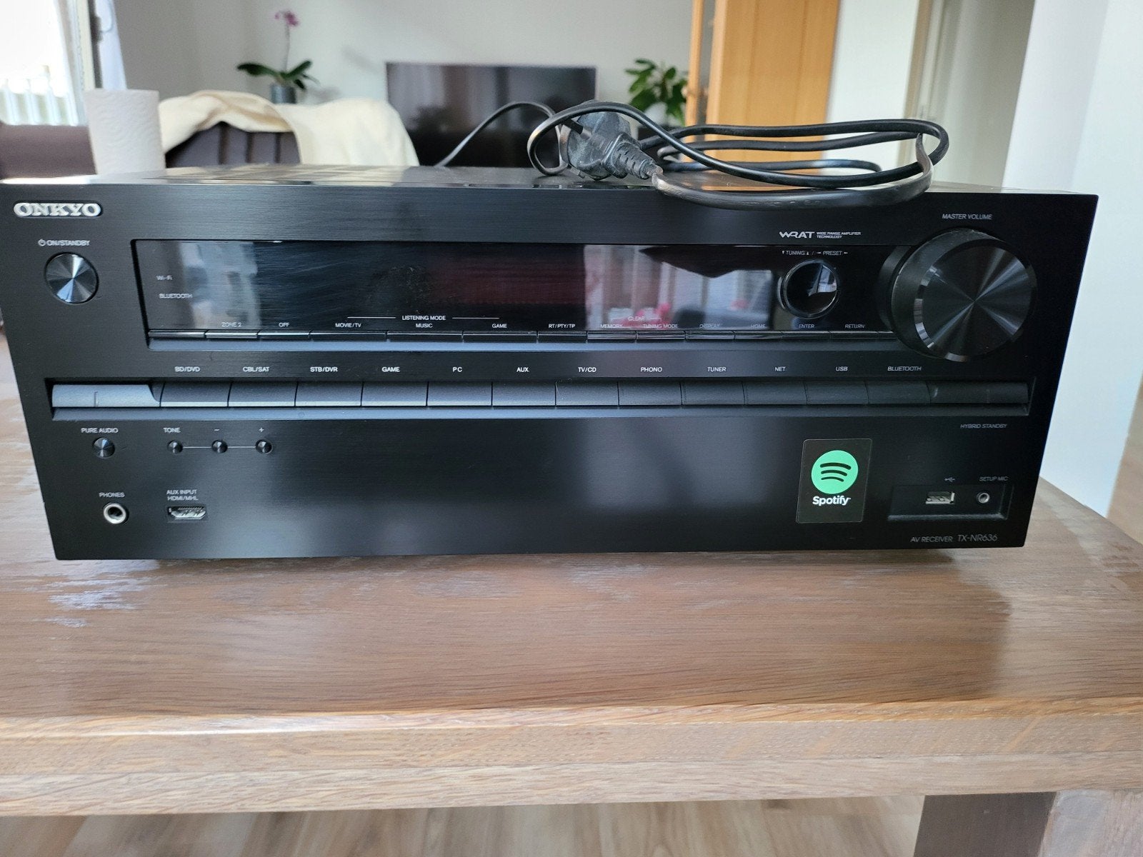 Onkyo TX-NR636 AV-receiver - In uitstekende staat, Ophalen, Gebruikt, 60 tot 120 watt, Onkyo