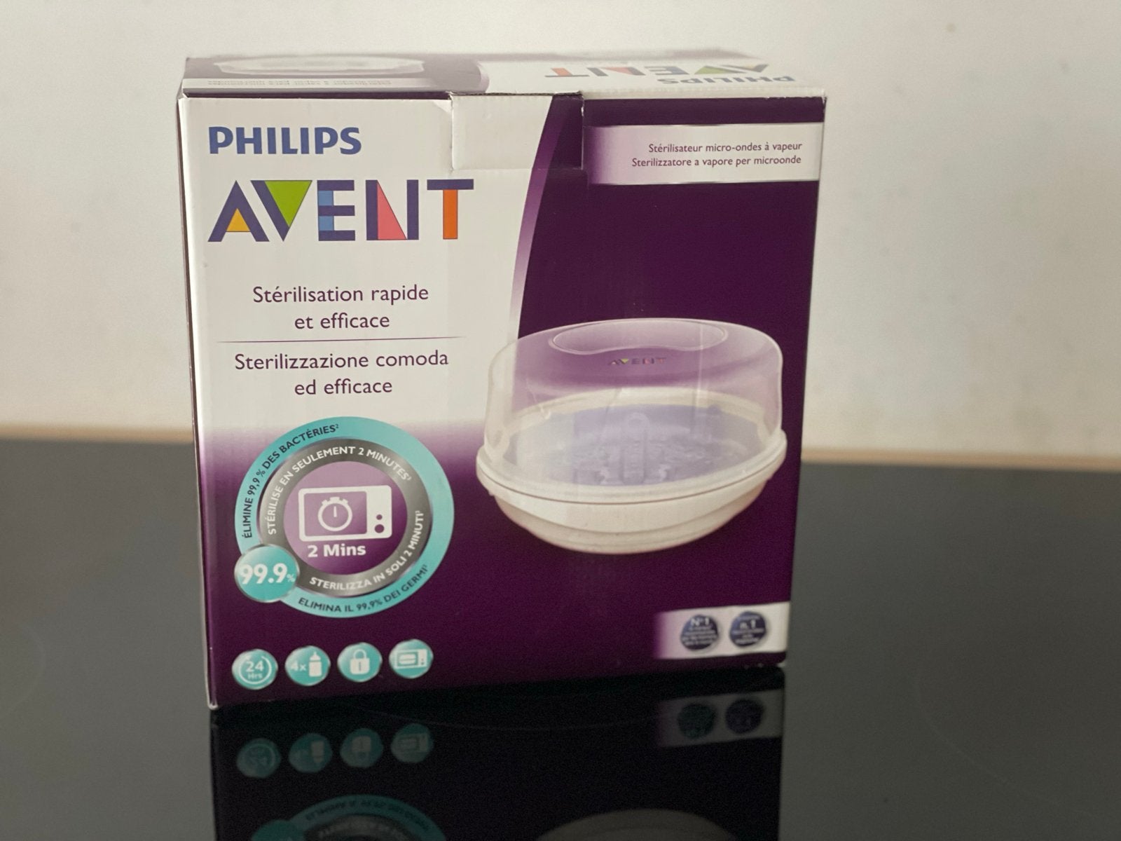 Philips Avent Magnetron Sterilisator, Ophalen, Sterilisator, Philips Avent, Zo goed als nieuw