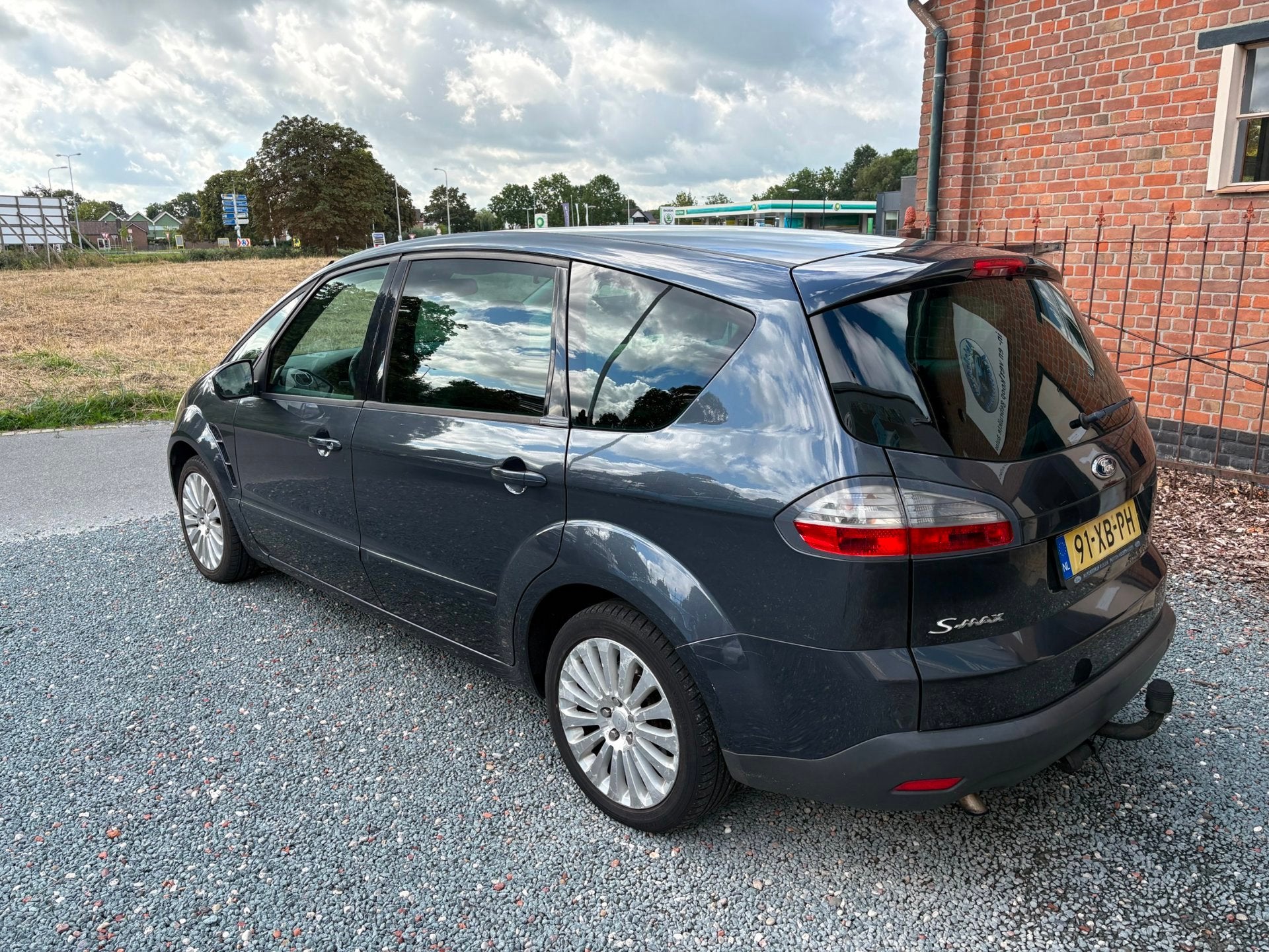 Ford S-Max 2.0-16V ( Inruilkoopje + Lees tekst ), Auto's, Ford, Voorwielaandrijving, Stof, Gebruikt, Zwart
