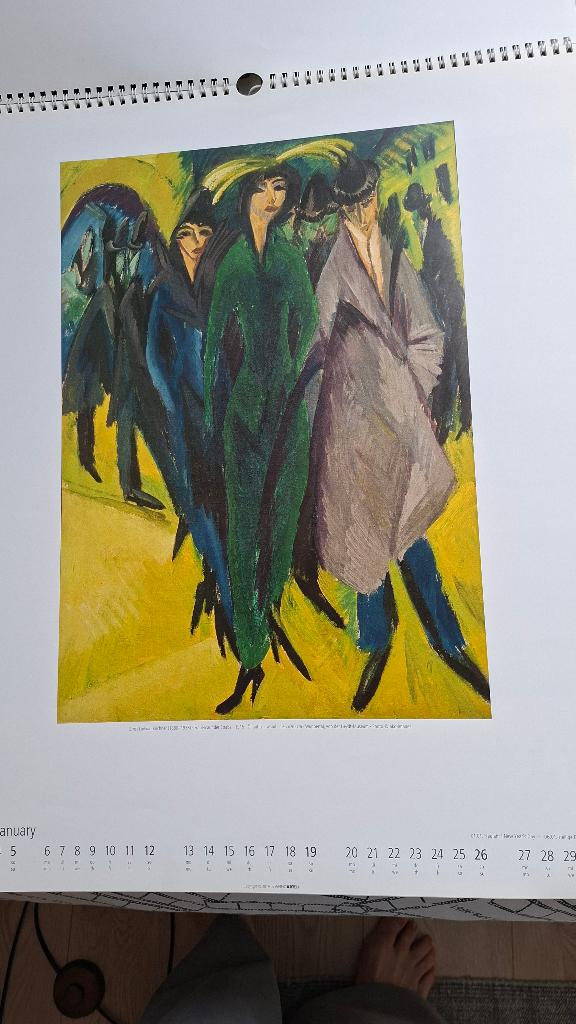 11 prachtige posters van Ernst Ludwig Kirchner, Ophalen, Zo goed als nieuw, Schilder- en Tekenkunst