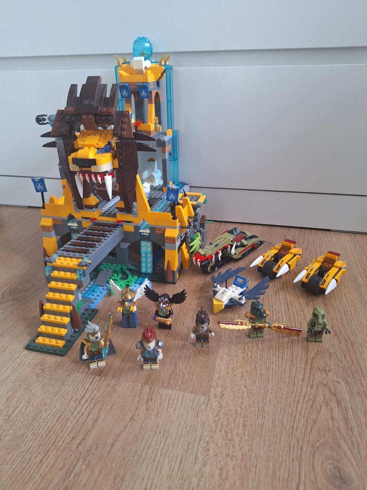 Lego chima 70010, Overige thema's, Lego, Ophalen of Verzenden, Zo goed als nieuw