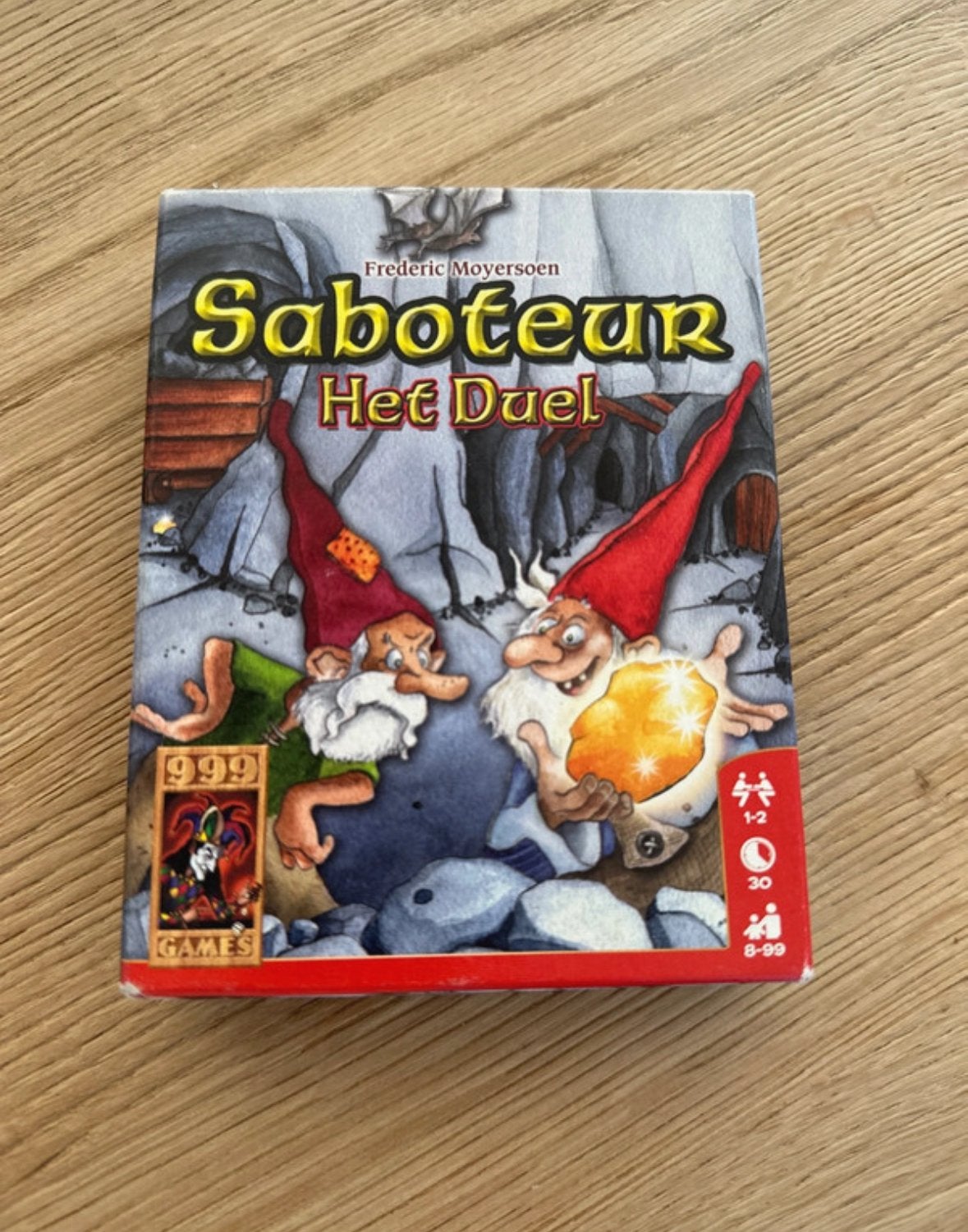 Saboteur Het Duel - Strategisch Kaartspel voor 1-2 Spelers, Een of twee spelers, Ophalen of Verzenden, Zo goed als nieuw
