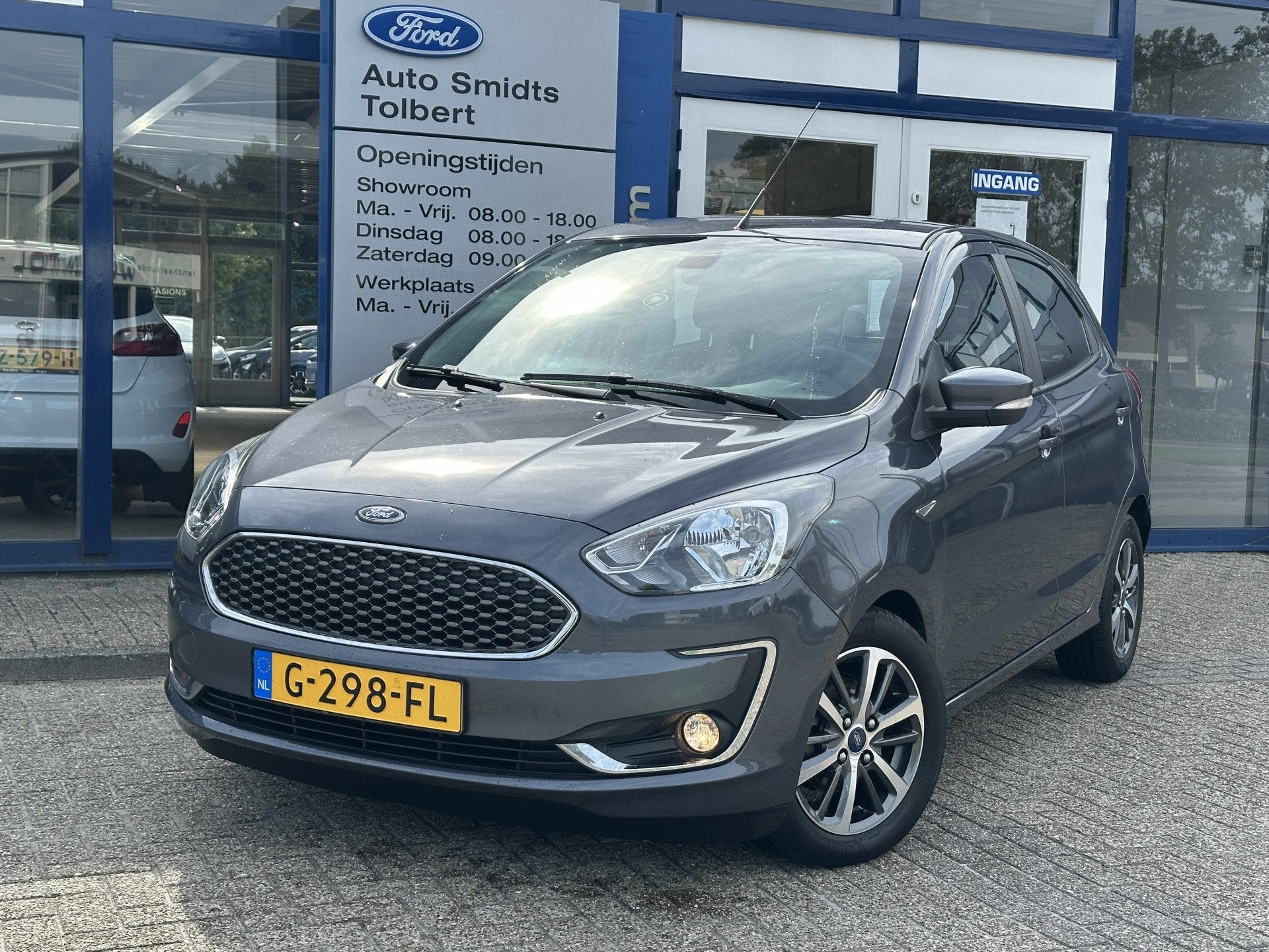 Ford Ka+ 1.2 85PK Trend Ultimate | 1e eigenaar & dealeronder, Origineel Nederlands, Bedrijf, Handgeschakeld, Zilver of Grijs