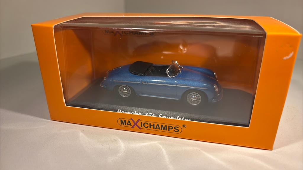 Porsche 356 speedster maxichamps 1.43, Overige merken, Auto, Ophalen of Verzenden, A