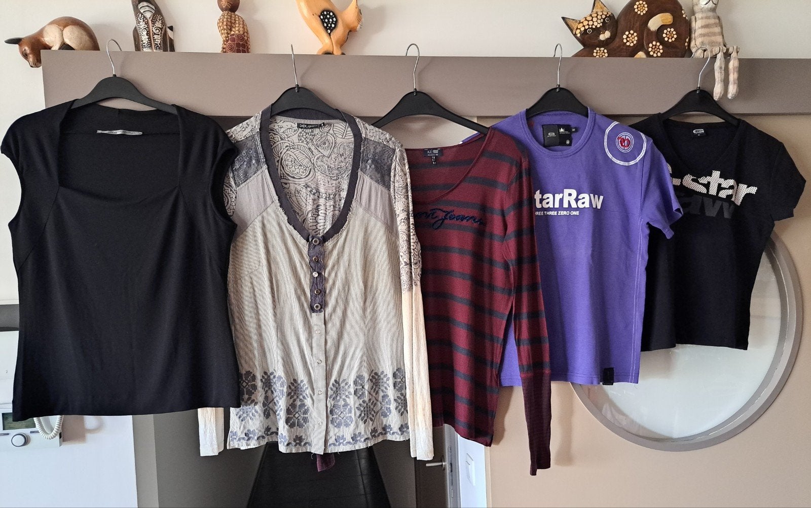 shirts en tops, AJ, Didi, G-STAR,  Cora Kemperman, Kleding | Dames, Ophalen of Verzenden, Zo goed als nieuw, Maat 38/40 (M)