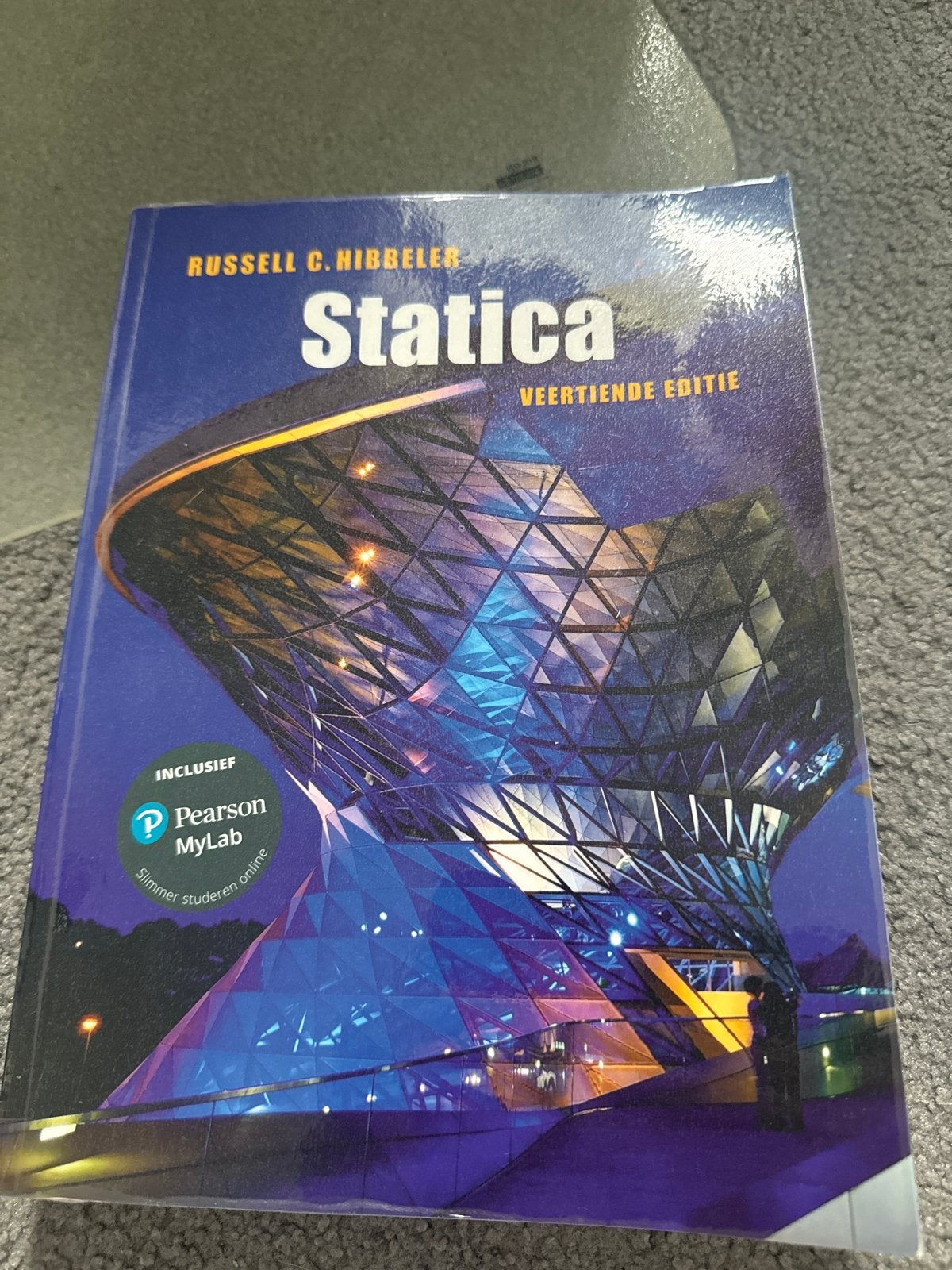 Statica - Veertiende Editie - Russell C. Hibbeler, Boeken, Ophalen of Verzenden, Beta, Zo goed als nieuw, HBO