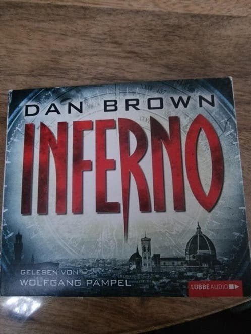 Dan Brown - Inferno (Luisterboek CD) - Duits, Ophalen of Verzenden, Gebruikt, Overige typen, Inclusief doosje