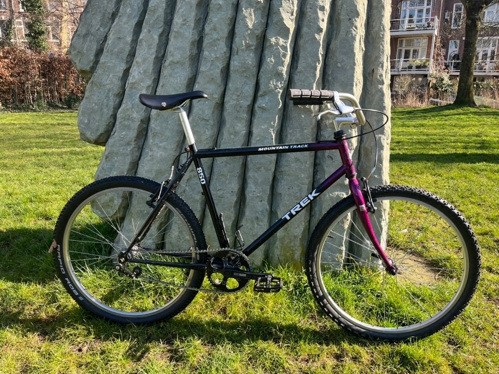 Singlespeed Trek 850 Vintage Mountain Bike, Fietsen en Brommers, Ophalen, Gebruikt, Geen vering, Trek