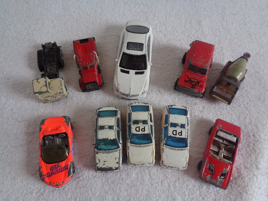 Verzamel  metalen auto"tjes, Ophalen of Verzenden, Gebruikt, Auto's
