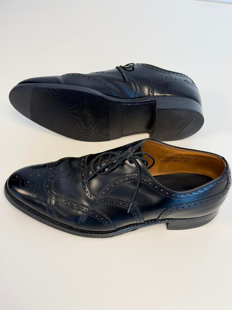 Cheaney Woodstock brogues zwart leer 43 leather schoenen, Kleding | Heren, Schoenen, Zwart, Ophalen of Verzenden, Zo goed als nieuw