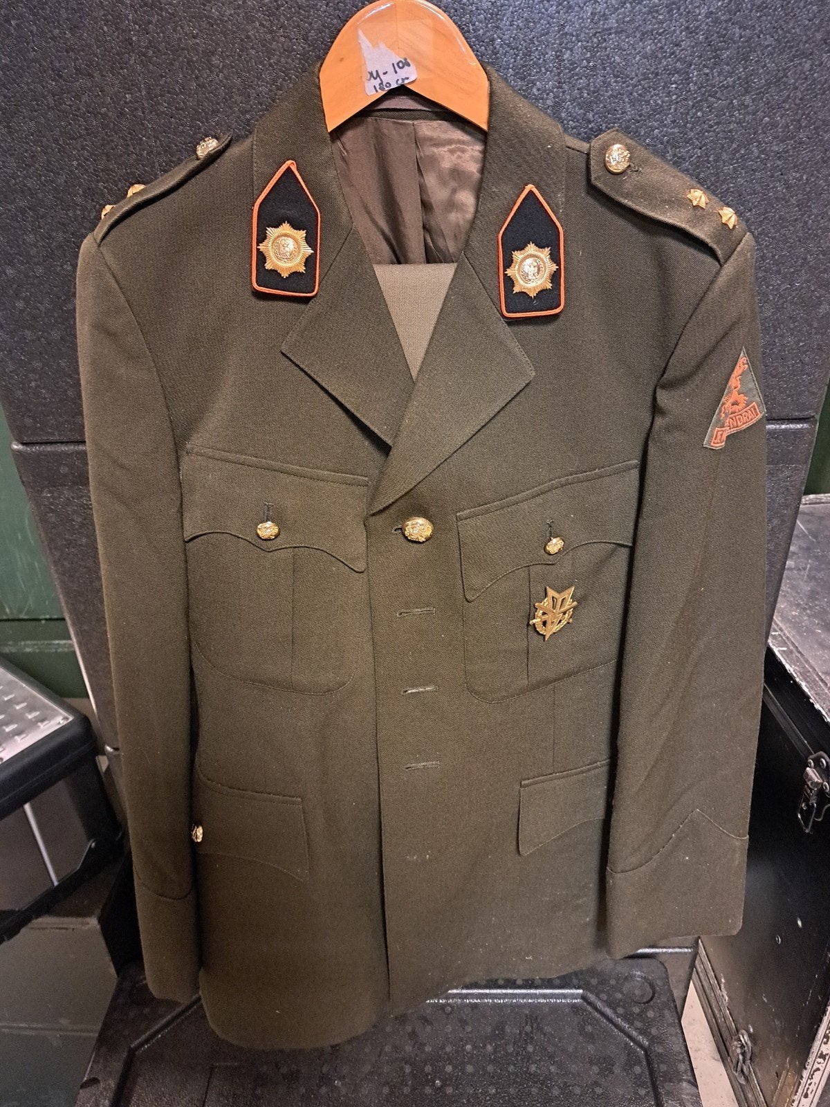 Uniform Jas met broek KL Dagelijks Tenue (DT 63) - 1e Luiten, Kleding of Schoenen, Ophalen of Verzenden, X, Nederland