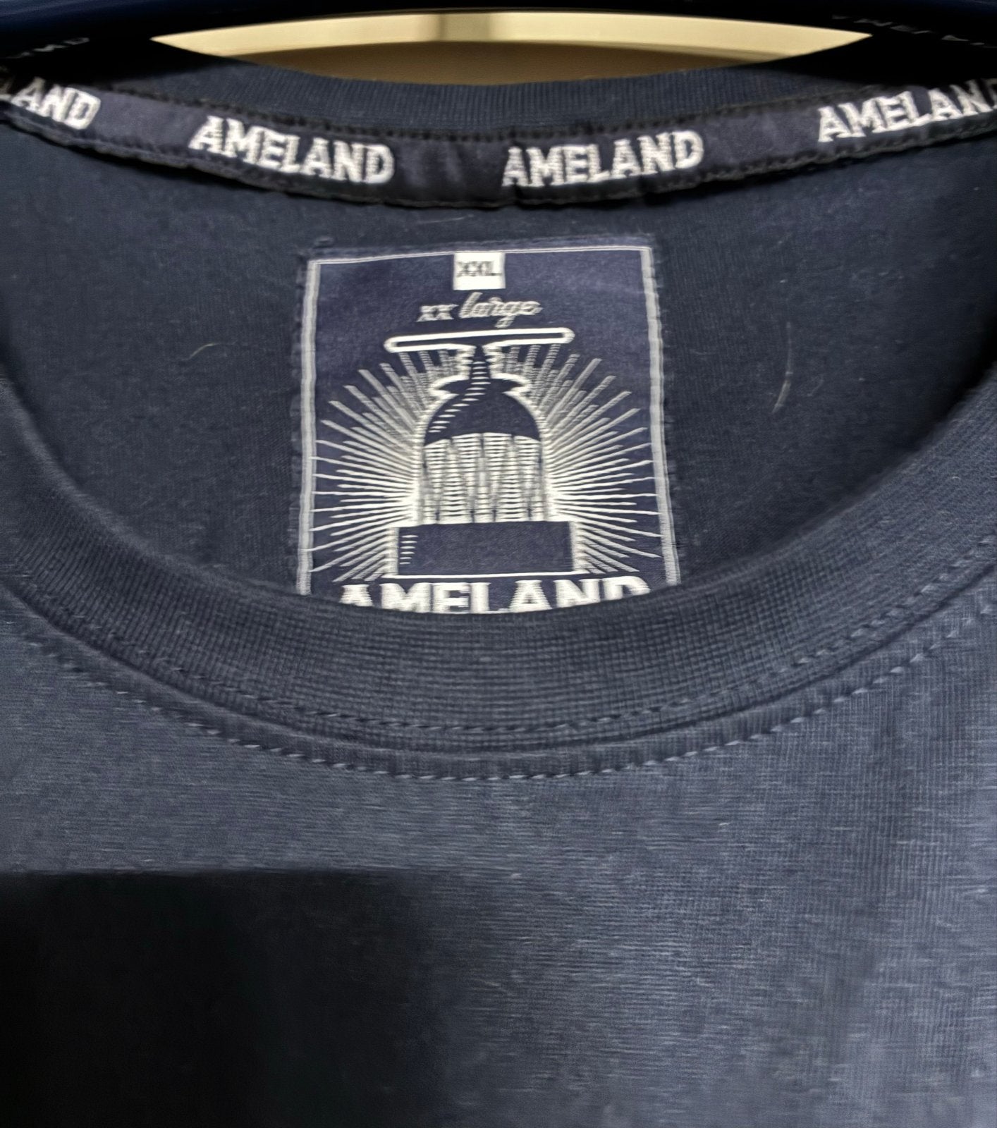 Ameland Wadden Island T-shirt - XXL, Ophalen of Verzenden, Zo goed als nieuw, Overige maten, Blauw