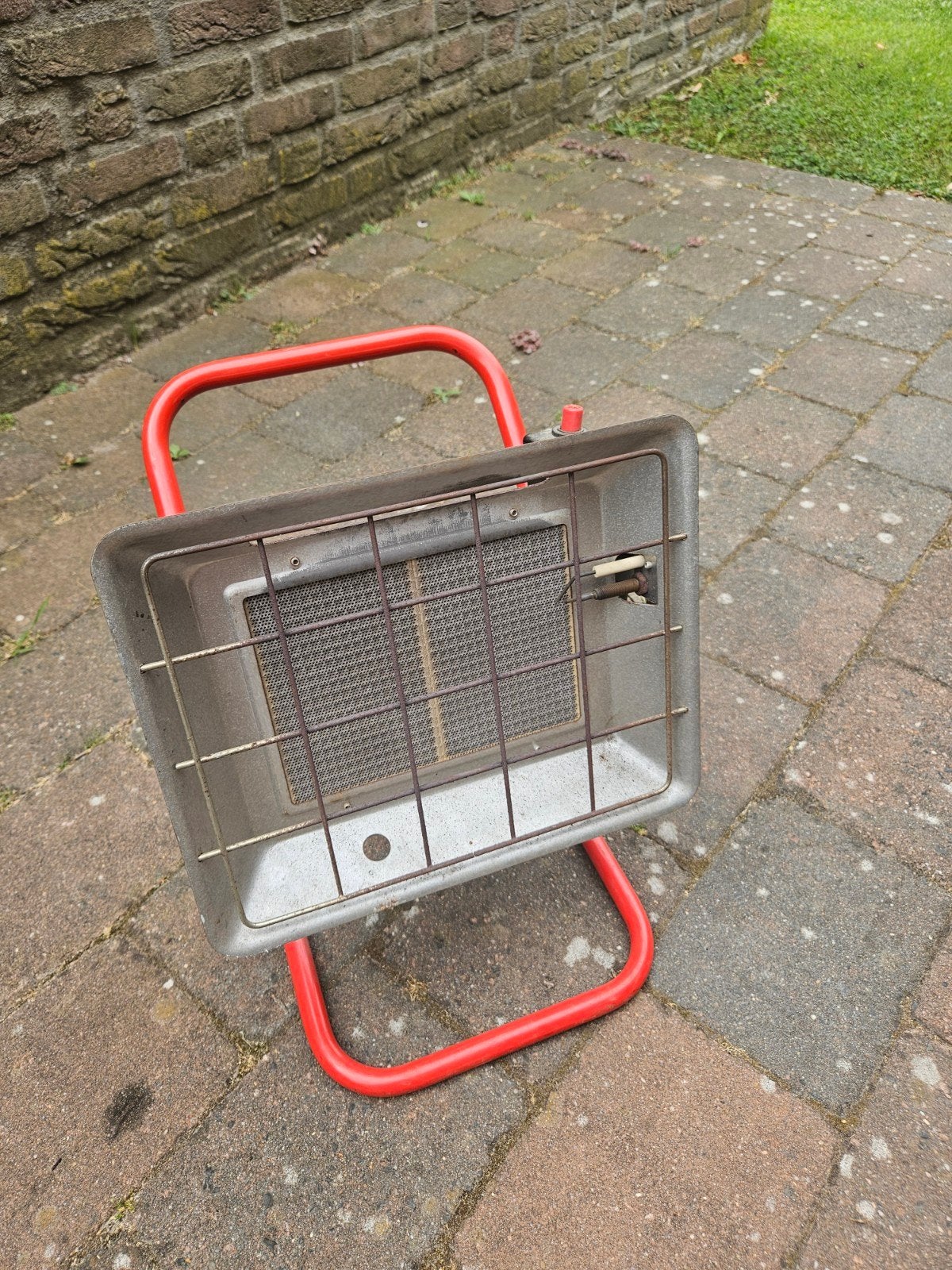 4.3 kW Gaskachel / Infraroodstraler voor op de camping, Ophalen of Verzenden, Gebruikt