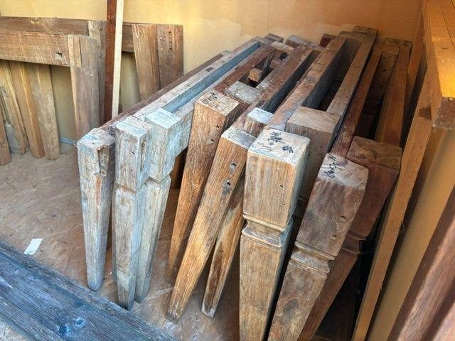 teak reparatie hout boot tuintafel maken, Tuin en Terras, Ophalen of Verzenden, Gebruikt, Rechthoekig, Teakhout
