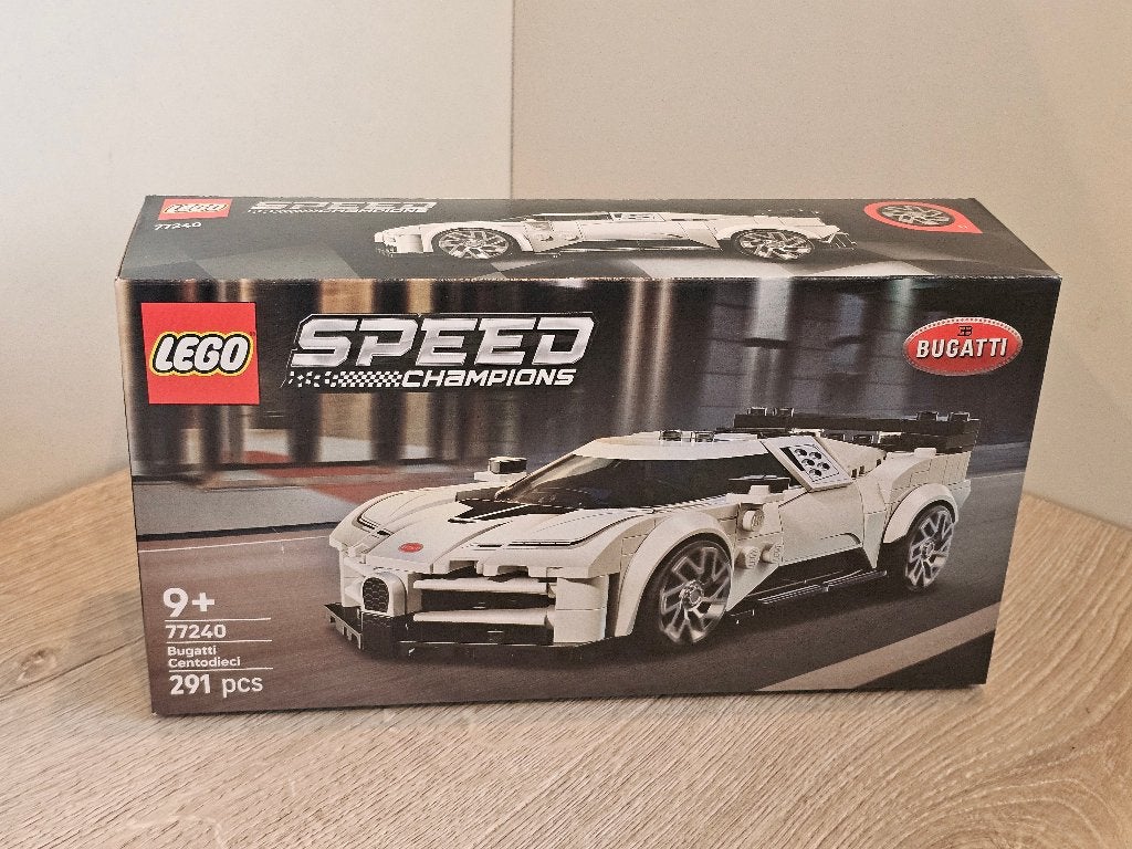 LEGO Speed Champions 77240, Bugatti Centedieci. <NIEUW>, Lego, Nieuw, Compleet, Complete set