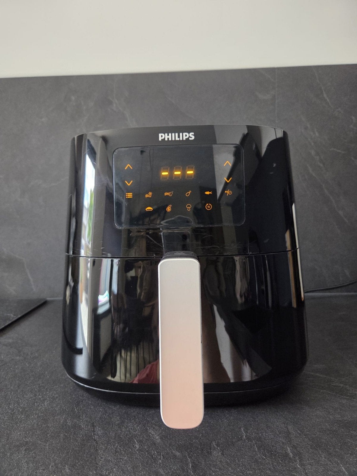 Philips Airfryer XL HD9270 - Goedwerkend, Zwart, 6.2L, Ophalen of Verzenden, Gebruikt, Airfryer XL, 1000 t/m 1499 gram