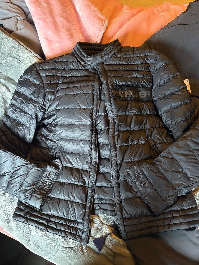 Moncler jas, Kleding | Heren, Ophalen of Verzenden, Zo goed als nieuw, Maat 56/58 (XL), Zwart
