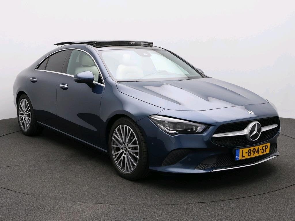 Mercedes-Benz CLA-Klasse 200 Business Solution Luxury Premiu, Auto's, Gebruikt, 4 cilinders, Blauw, Origineel Nederlands